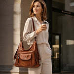 LuxLeather | 3-in-1 Convertible Bag