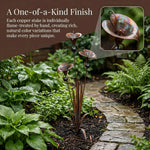 Copper Bloom Garden Stakes