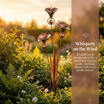 Copper Bloom Garden Stakes