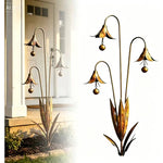 Copper Bloom Garden Stakes