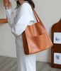 Minimalistic Shoulder Leather Bag™ | Stijlvolle schoudertas met veel ruimte