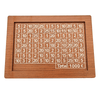 Money Box™ | Gegraveerd houten spaargeld doos