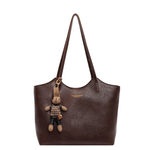 Eco Chic Leather Bag 'Georgia'™ | Elegante tas met grote inhoud