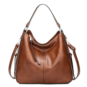 Vintage Leather Bag 'Verona'™ | Elegante tas met grote inhoud