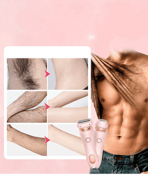 2-in-1 Ultra Smooth Electric Portable Razor™ | Perfect voor zowel nat als droog scheren