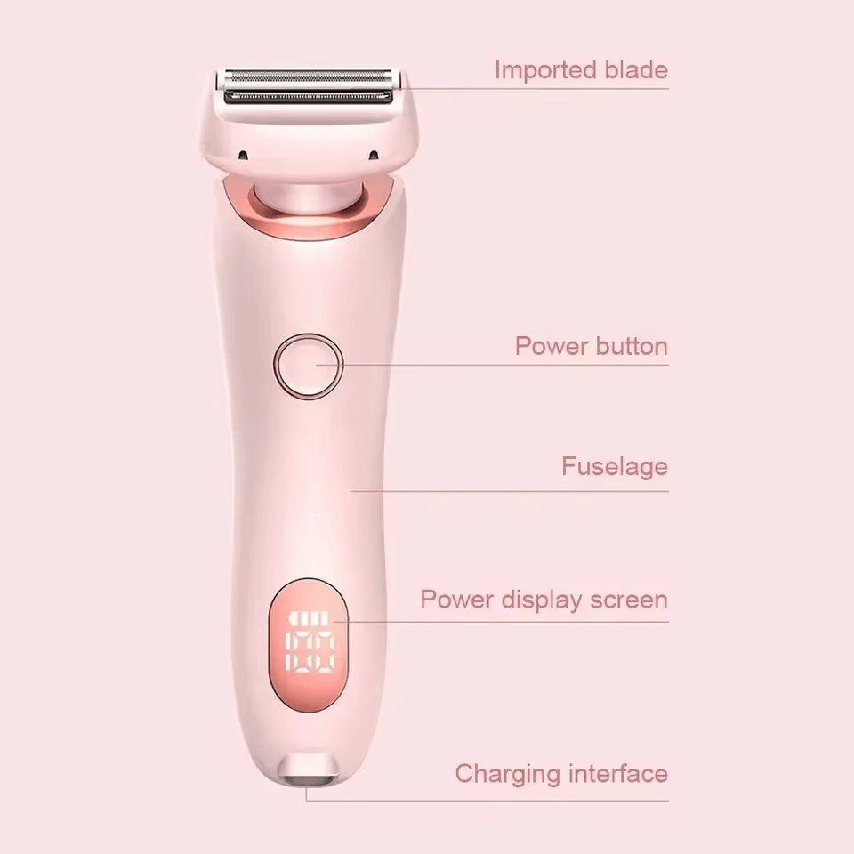 2-in-1 Ultra Smooth Electric Portable Razor™ | Perfect voor zowel nat als droog scheren
