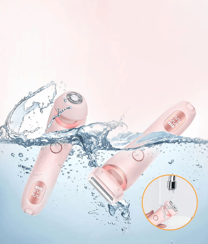 2-in-1 Ultra Smooth Electric Portable Razor™ | Perfect voor zowel nat als droog scheren
