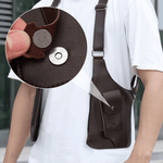 Anti-theft Tactical Leather Bag™ | Schoudertas voor mannen