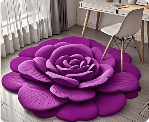 Floral 3D Fast Drying Diatomite Mat™ | Antislip vloer- en badkamermat