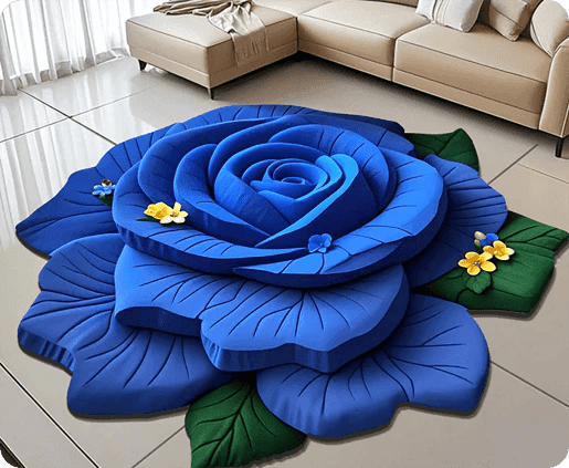 Floral 3D Fast Drying Diatomite Mat™ | Antislip vloer- en badkamermat