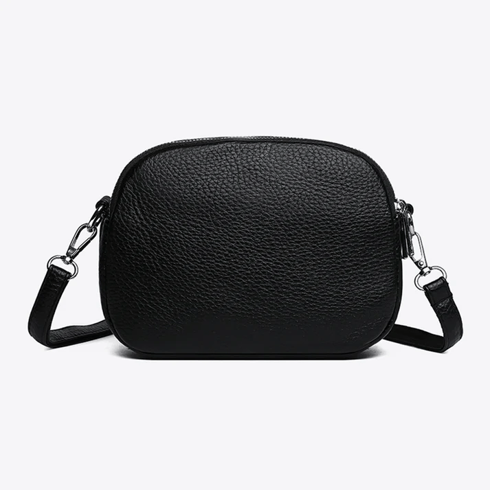 Crossbody Leather Lightweight Bag 'Aurora'™ | Stijlvolle schoudertas