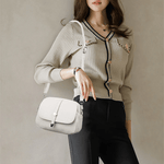 Crossbody Leather Lightweight Bag 'Aurora'™ | Stijlvolle schoudertas