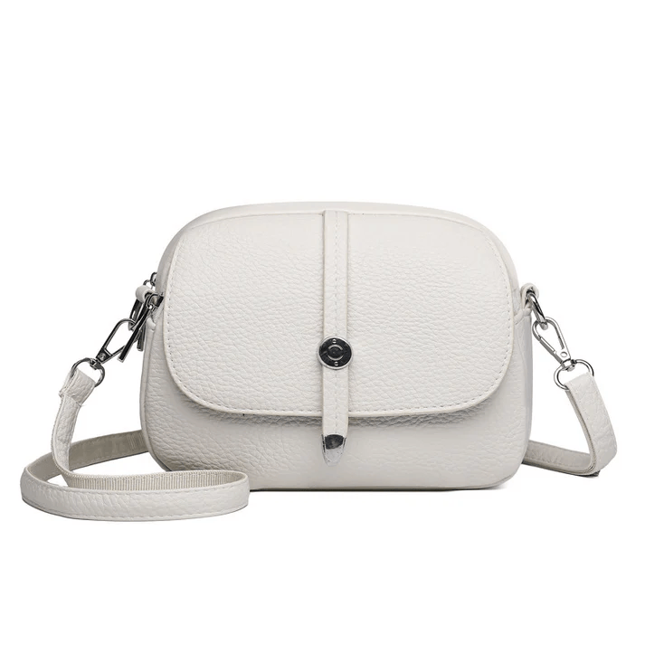 Crossbody Leather Lightweight Bag 'Aurora'™ | Stijlvolle schoudertas