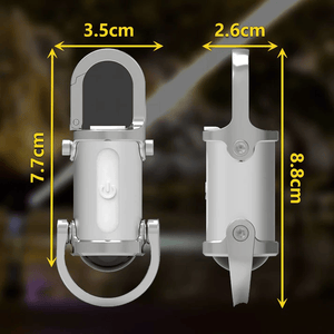 1200LM Ultra Bright Mini Keychain Flashlight™ | Waterdichte mini zaklamp