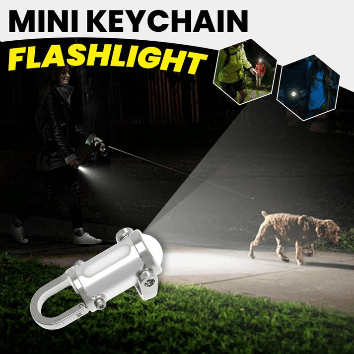 1200LM Ultra Bright Mini Keychain Flashlight™ | Waterdichte mini zaklamp