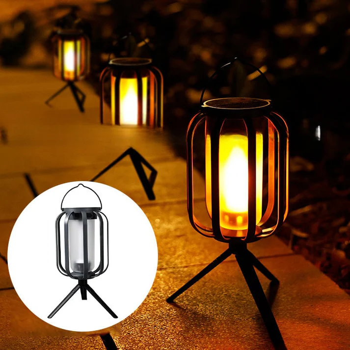 Solar Flame Light™ | Oplaadbaar via USB en zonne-energie