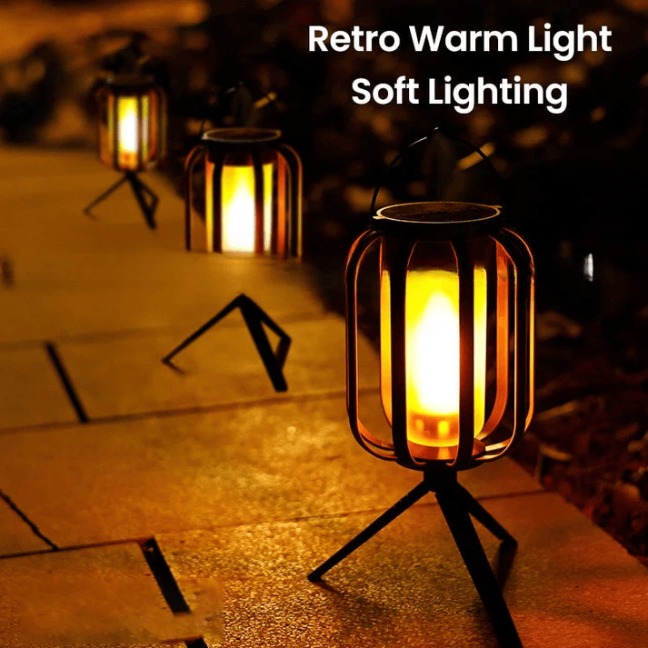 Solar Flame Light™ | Oplaadbaar via USB en zonne-energie