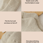 Cozy Ribbed Fleece Lined Crew Socks™ | Herfst en winter sokken
