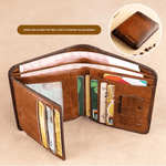 RFID Blocking Leather Wallet 'Bennett'™ | RFID Beschermd