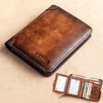RFID Blocking Leather Wallet 'Bennett'™ | RFID Beschermd