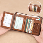 RFID Blocking Leather Wallet 'Bennett'™ | RFID Beschermd