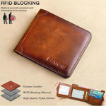 RFID Blocking Leather Wallet 'Bennett'™ | RFID Beschermd
