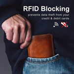RFID Blocking Leather Wallet 'Bennett'™ | RFID Beschermd