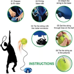 TennisPro™ | Tennis Trainer met Auto-Return Bal