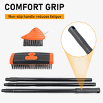 3-in-1 TerraBrush | Verwijder onkruid zonder te bukken!