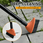 3-in-1 TerraBrush | Verwijder onkruid zonder te bukken!