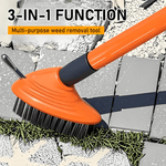 3-in-1 TerraBrush | Verwijder onkruid zonder te bukken!
