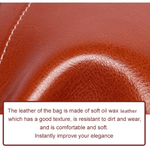 Retro Crossbody Leather Bag™ | Stijlvolle schoudertas