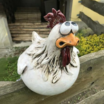 Luxury Garden Chicken™ | Grappige kippen tuindecoratie