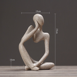De Denker™ | Abstracte Sculptuur
