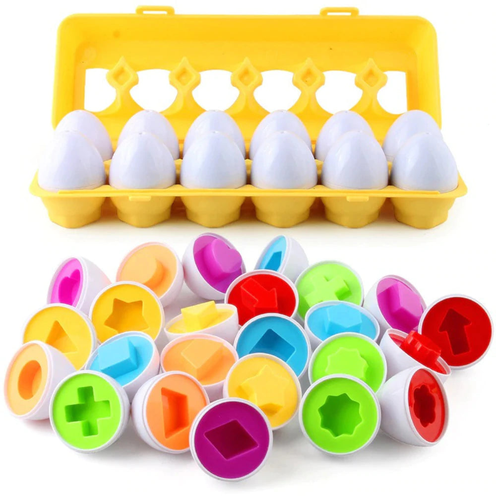 Montessori Puzzle Eggs­™ | Educatieve puzzel!