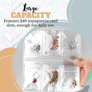 Transparent Jewelry Storage Book™ | Een sieraden organizer