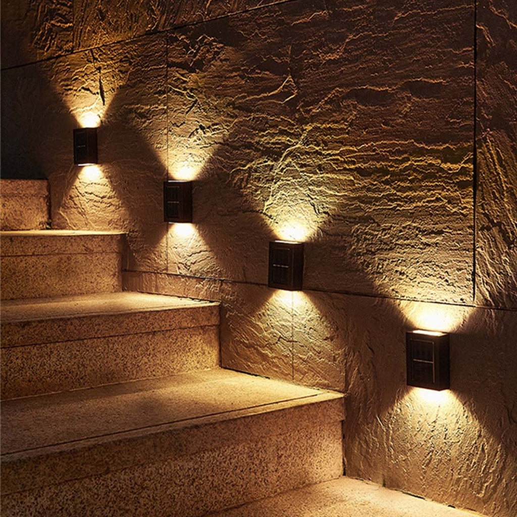 Solar Patio Wall Lights™ (2+2) | Automatische tuinverlichting