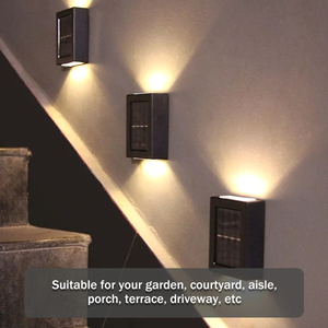 Solar Patio Wall Lights™ (2+2) | Automatische tuinverlichting