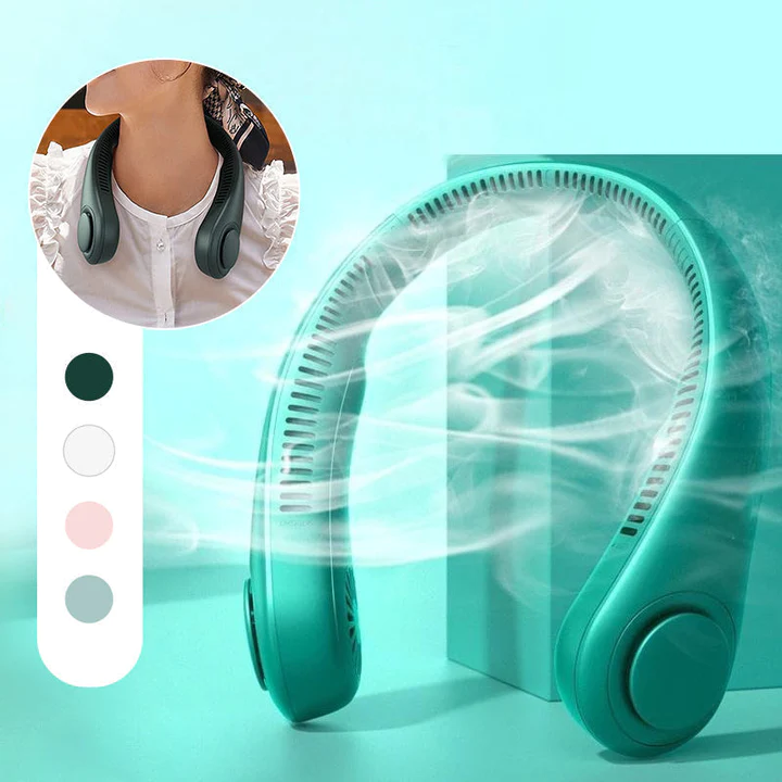 Ultimate Rechargeable Neck Fan™ | Voor een extra koelend effect