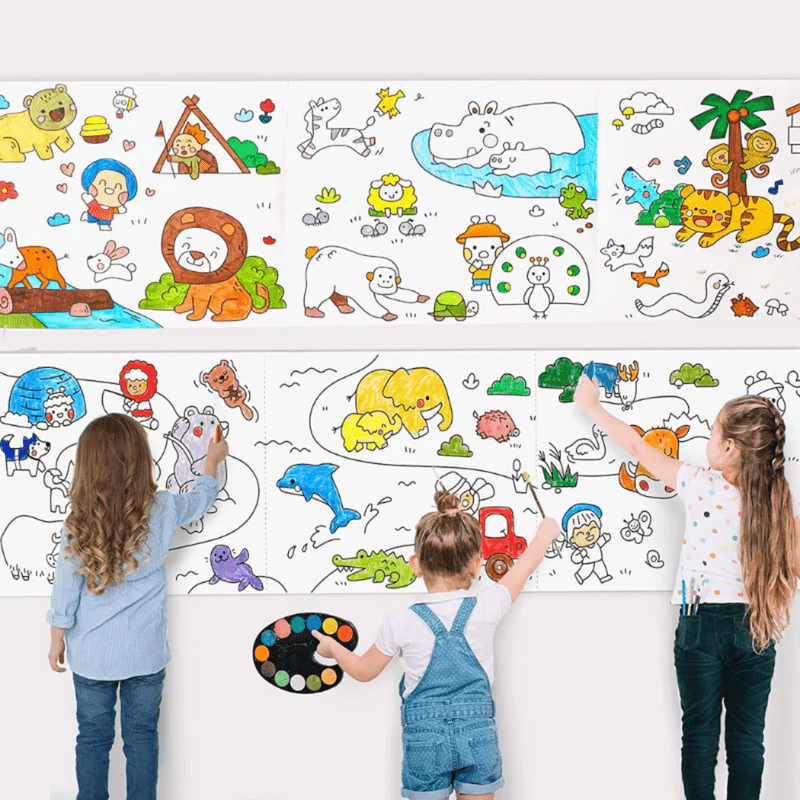 3M Montessori Drawing Roll™ | Ultralange tekenrol voor kinderen