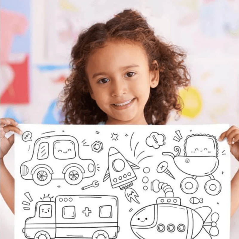3M Montessori Drawing Roll™ | Ultralange tekenrol voor kinderen