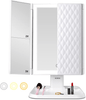 Sky Mirror™ | Trifold make-up spiegel met driekleurige LED verlichting