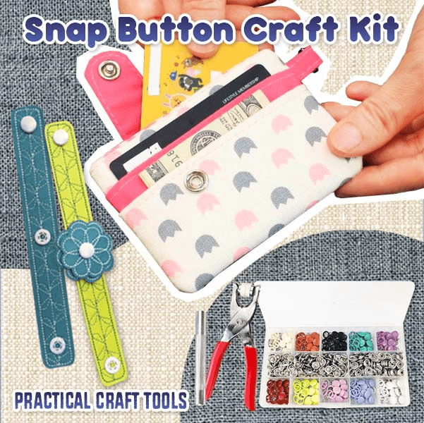 Ultra Smooth DIY Button Set™ | Drukknopen set