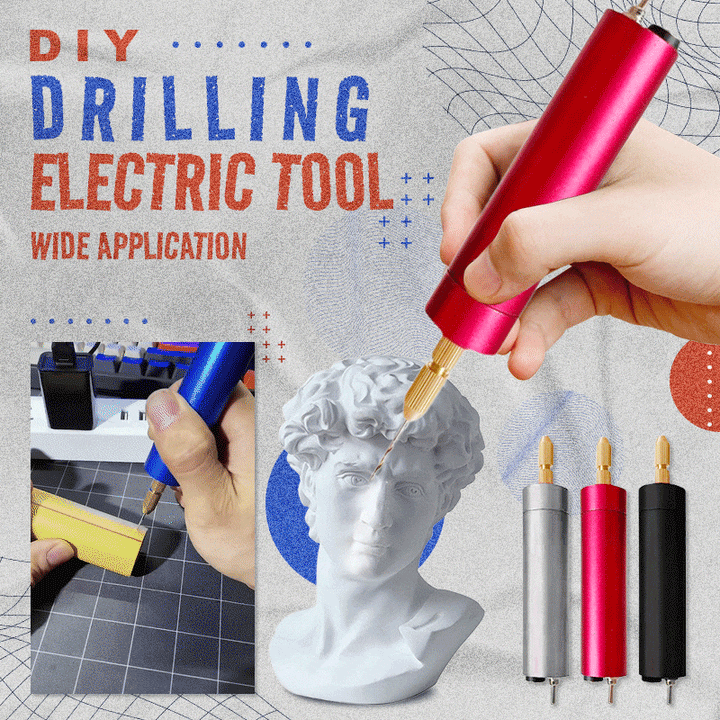 DIY Drill™ | Elektrische mini boormachine