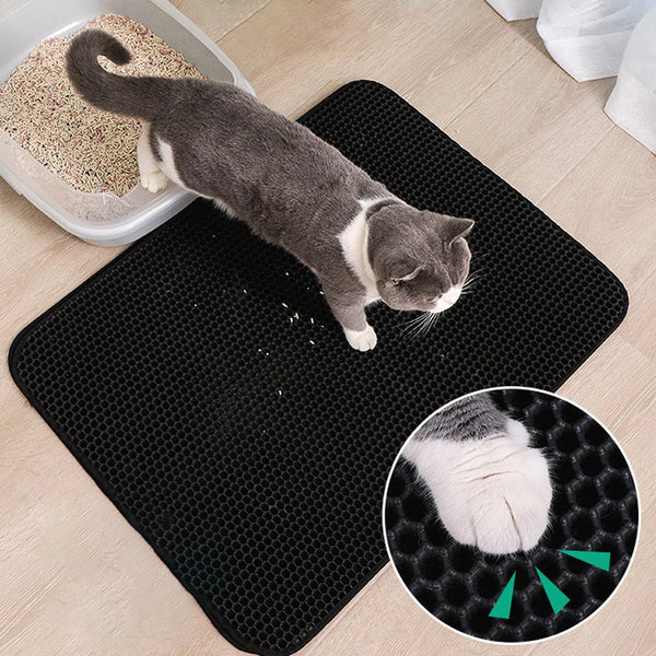 Ultra Clean Cat Mat™ | Kattenbakmat die korrels laat verdwijnen